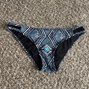 Aztec print bikini bottoms
